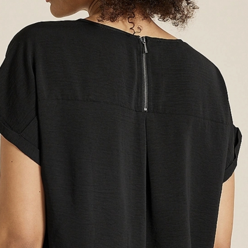 Women's Zipper Back Top - Picture 6 of 7